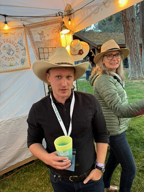 Cowboy hats at the festival